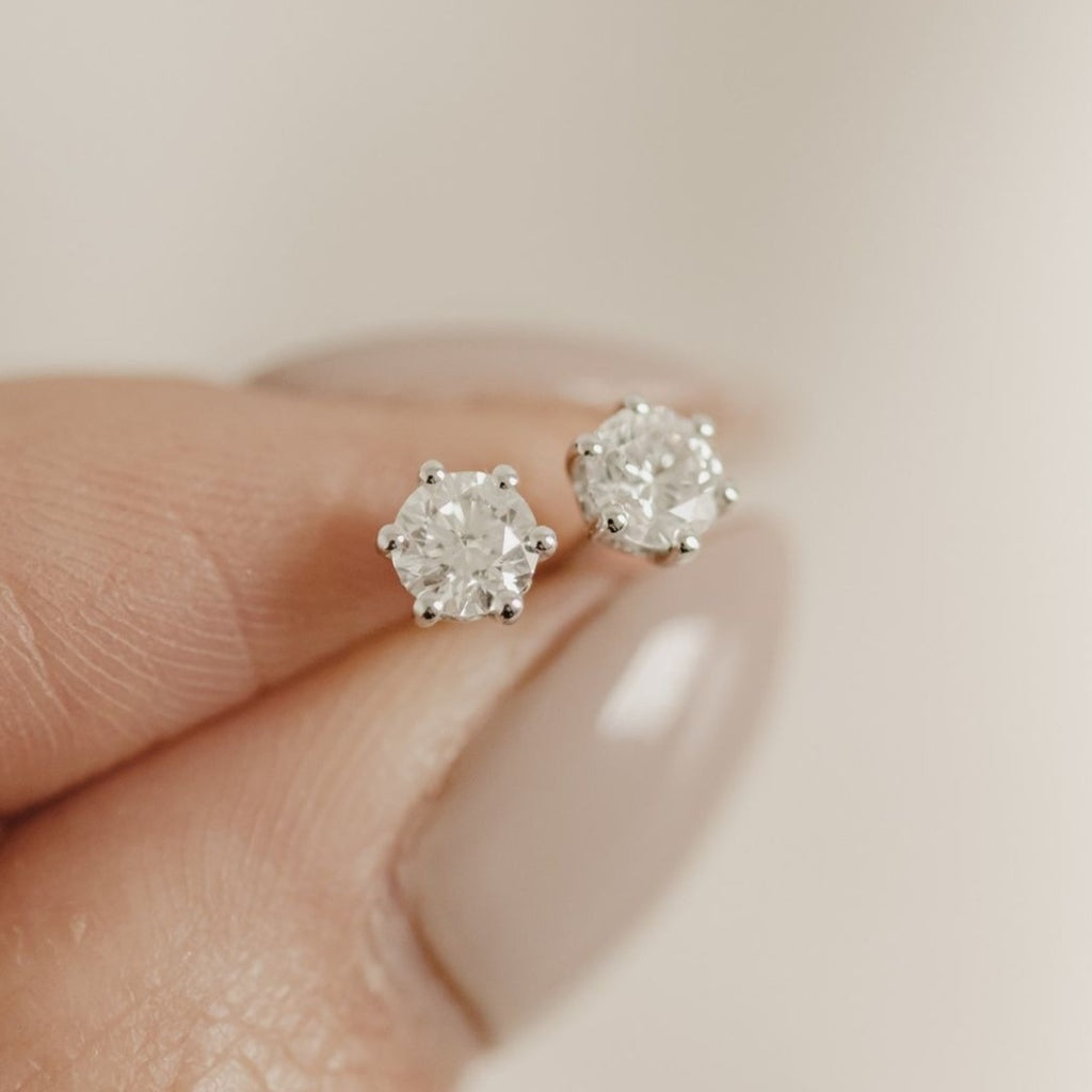 ROMA DIAMOND STUDS