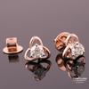 ADELE DIAMOND SOLITAIRE STUDS - CARATLUSH.COM