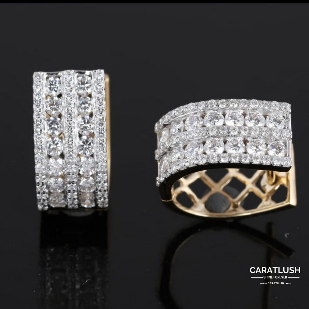 ASPIRA DIAMOND BALI EARINGS - CARATLUSH.COM
