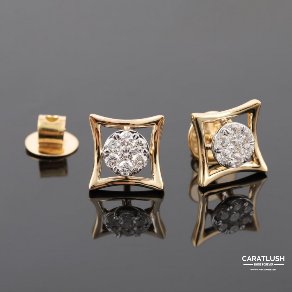 BARBARA DIAMOND EARINGS - CARATLUSH.COM