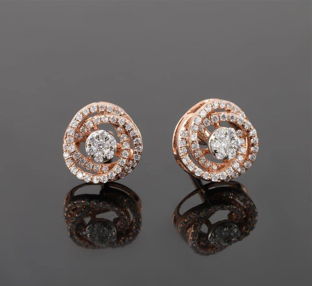 BELLA DIAMOND STUDS - CARATLUSH.COM