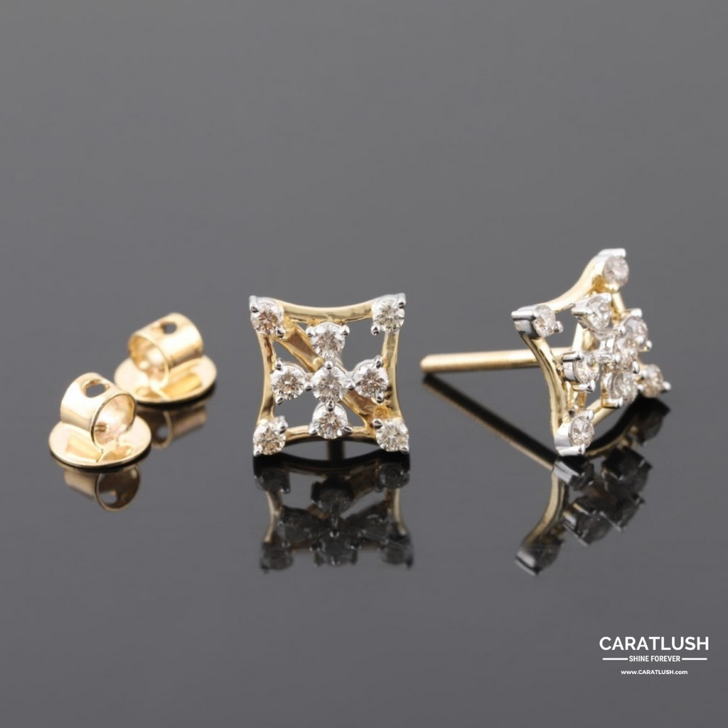 BETH DIAMOND EARINGS - CARATLUSH.COM