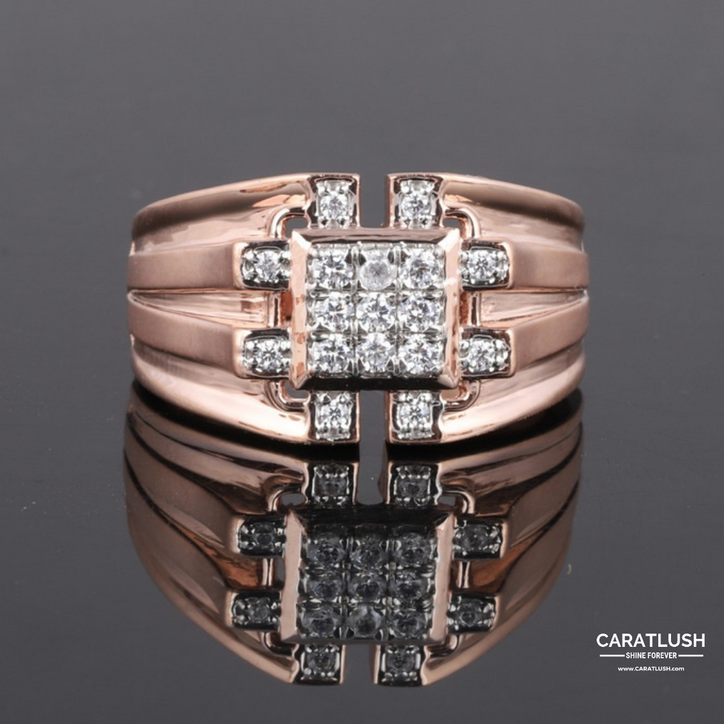 BREN DIAMOND MEN RING - CARATLUSH.COM