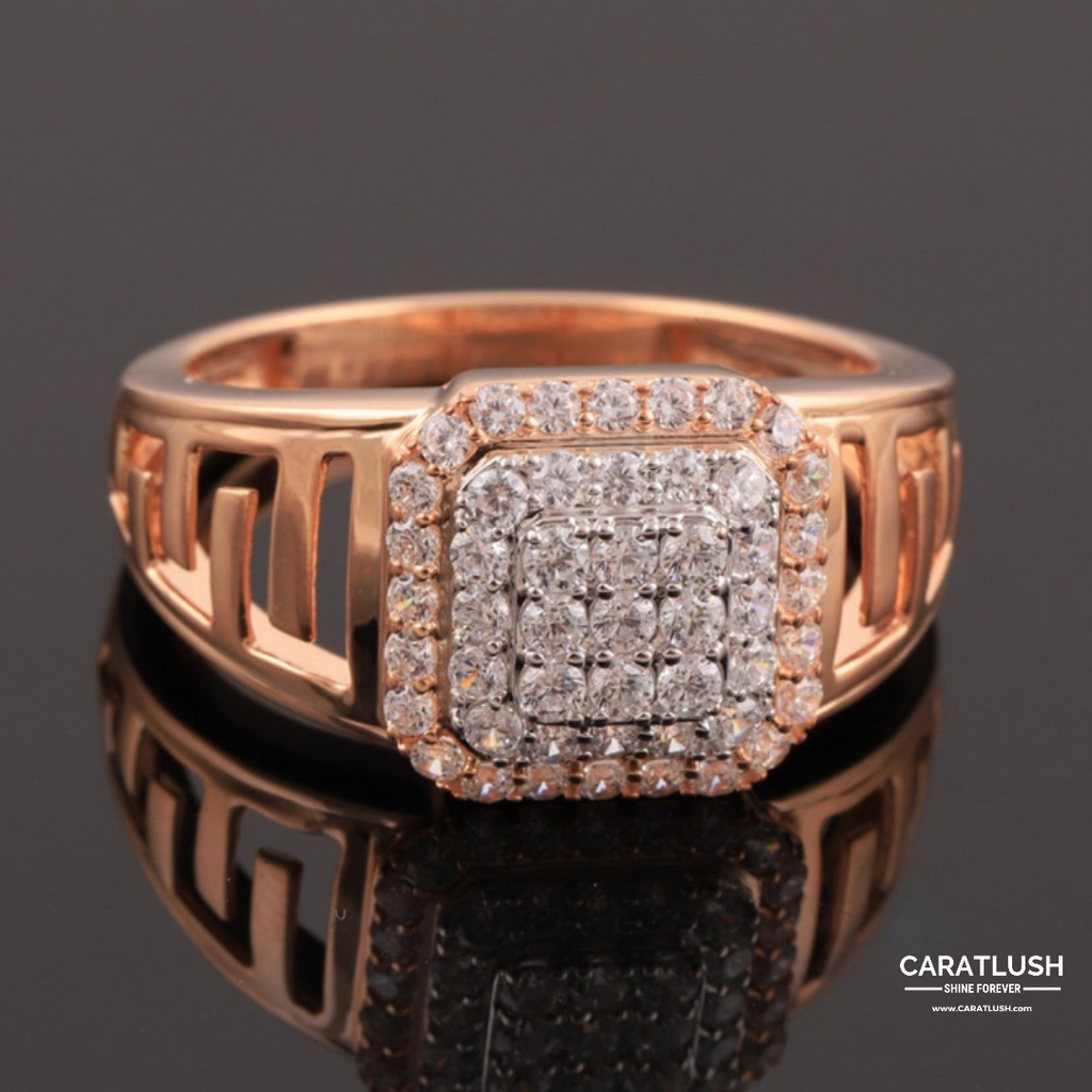 CASANOVA DIAMOND MEN RING - CARATLUSH.COM