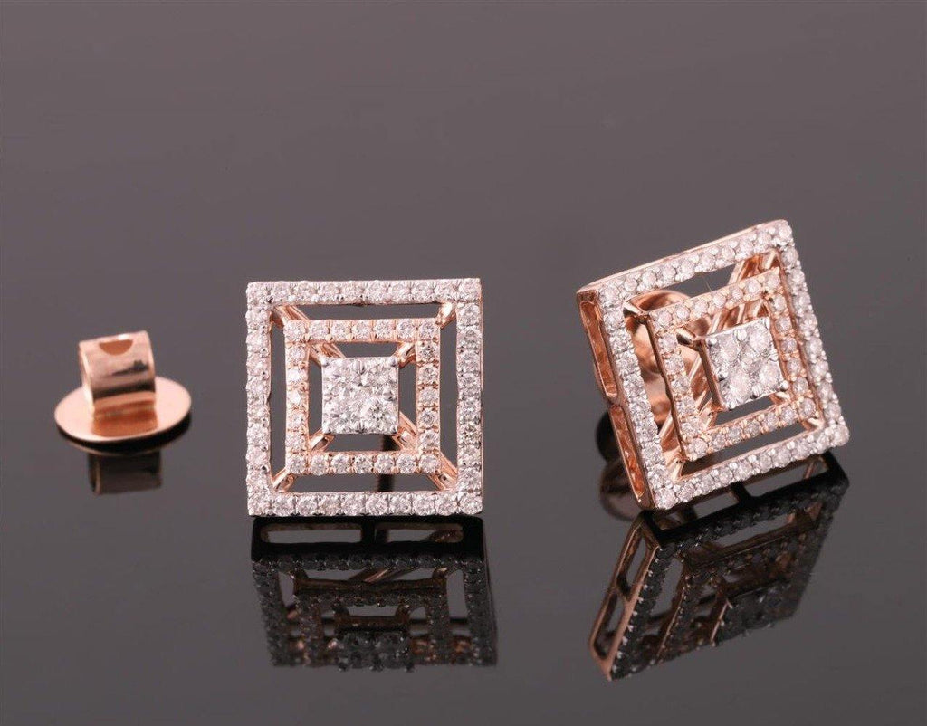 CHLOE DIAMOND STUDS - CARATLUSH.COM