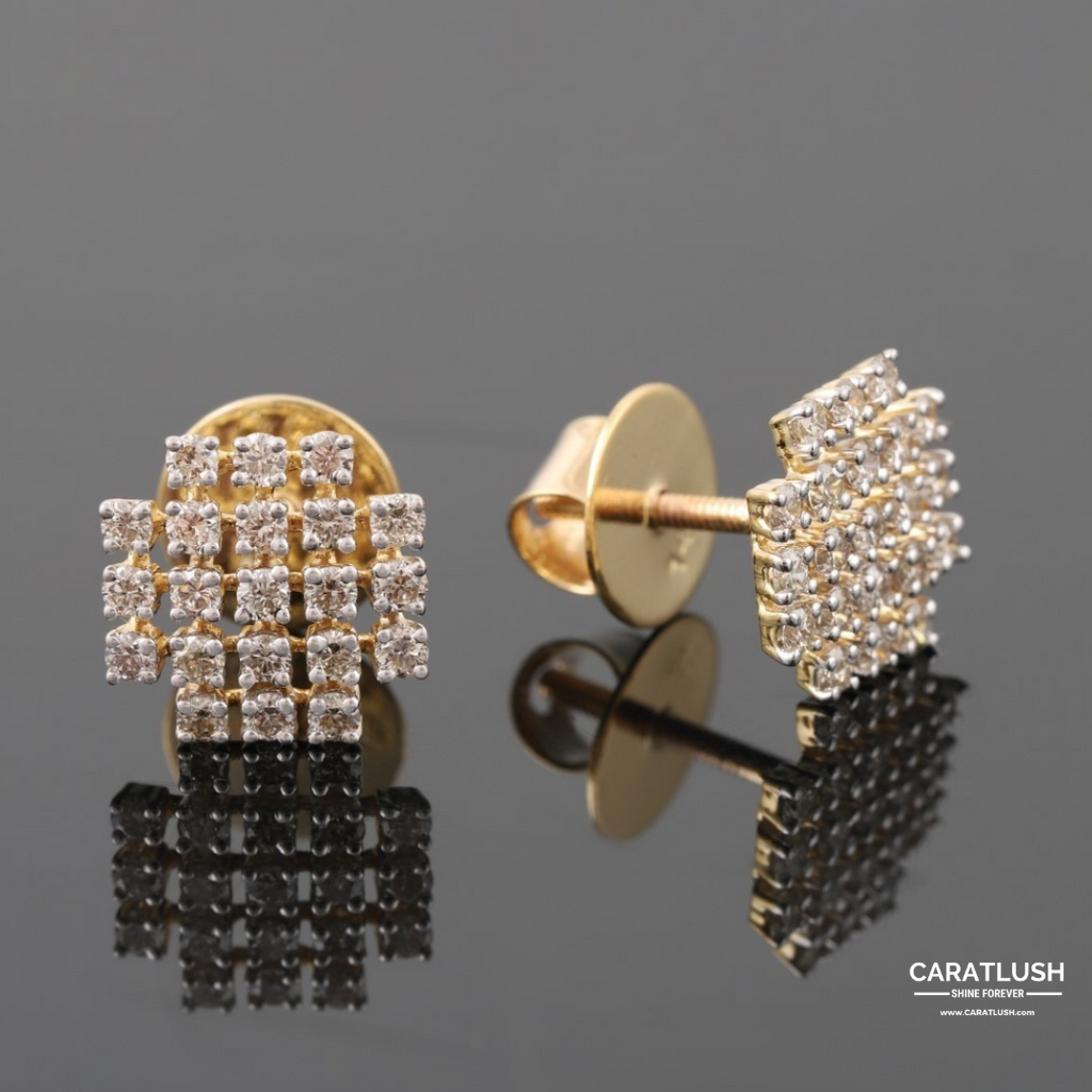 DEBRA DIAMOND STUDS - CARATLUSH.COM