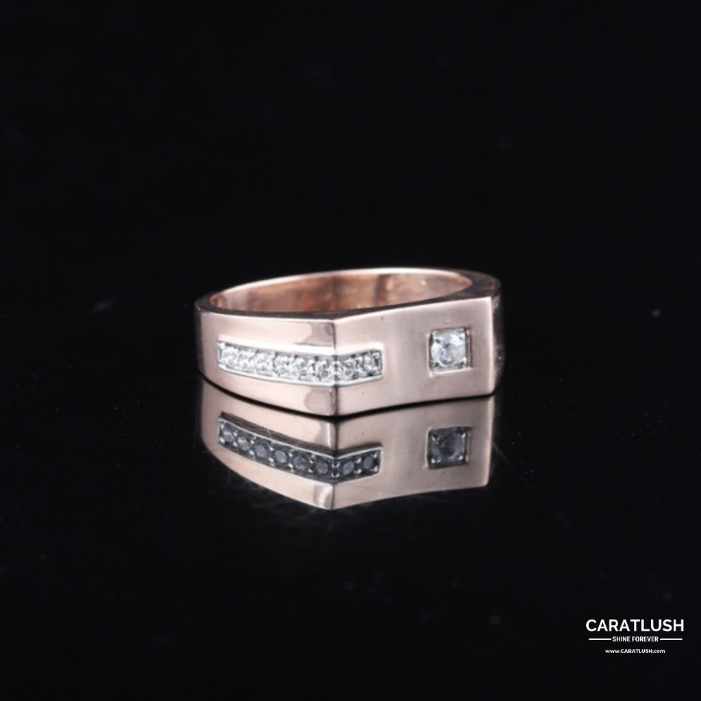 DEXTER DIAMOND MEN RING - CARATLUSH.COM