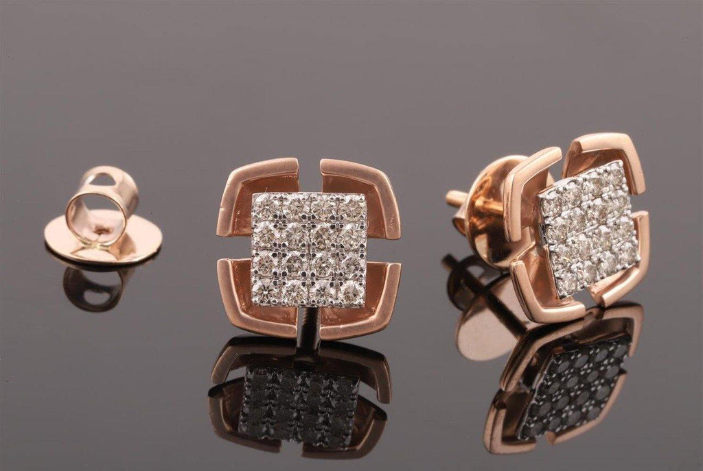 DIVA DIAMOND STUDS - CARATLUSH.COM