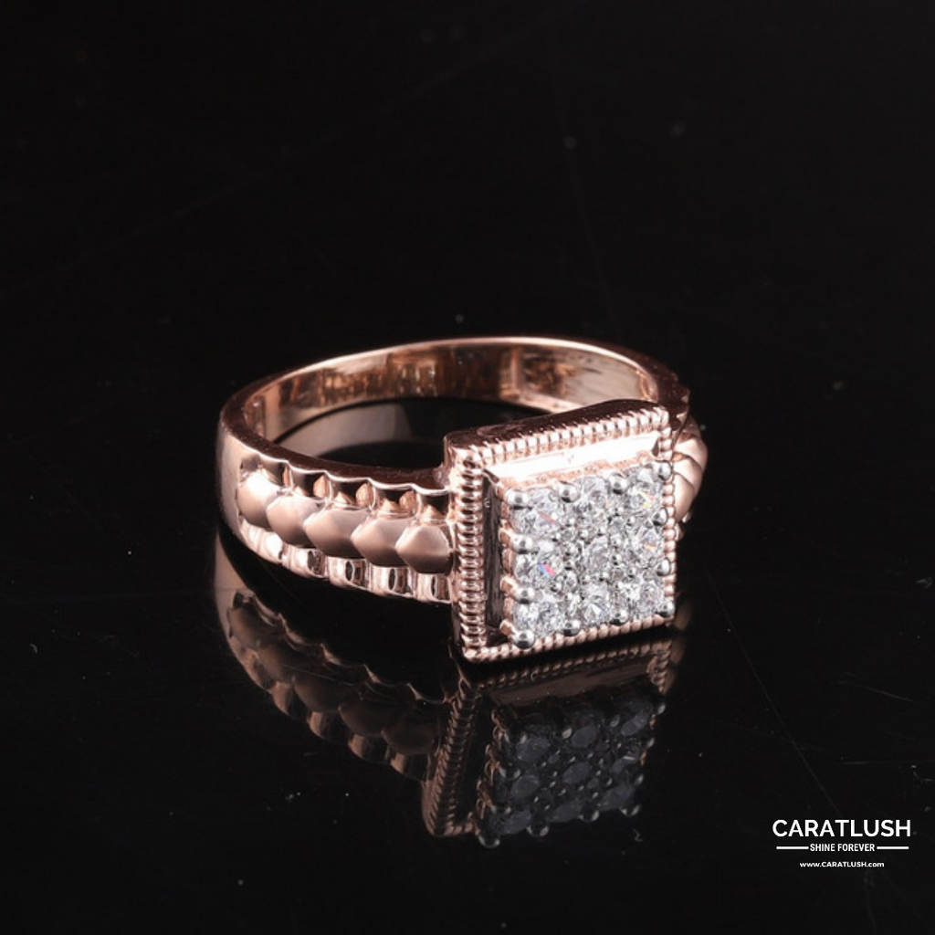 DRAKE DIAMOND MEN RING - CARATLUSH.COM