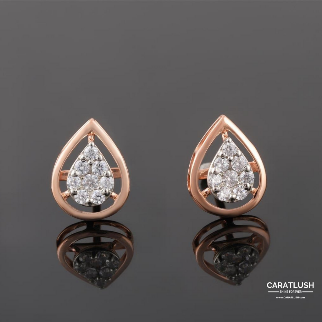 DROP DIAMOND EARINGS - CARATLUSH.COM