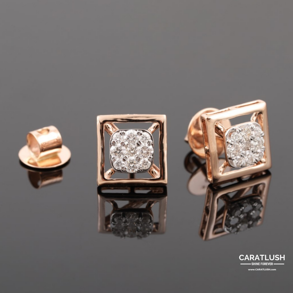 EMMA DIAMOND STUDS - CARATLUSH.COM