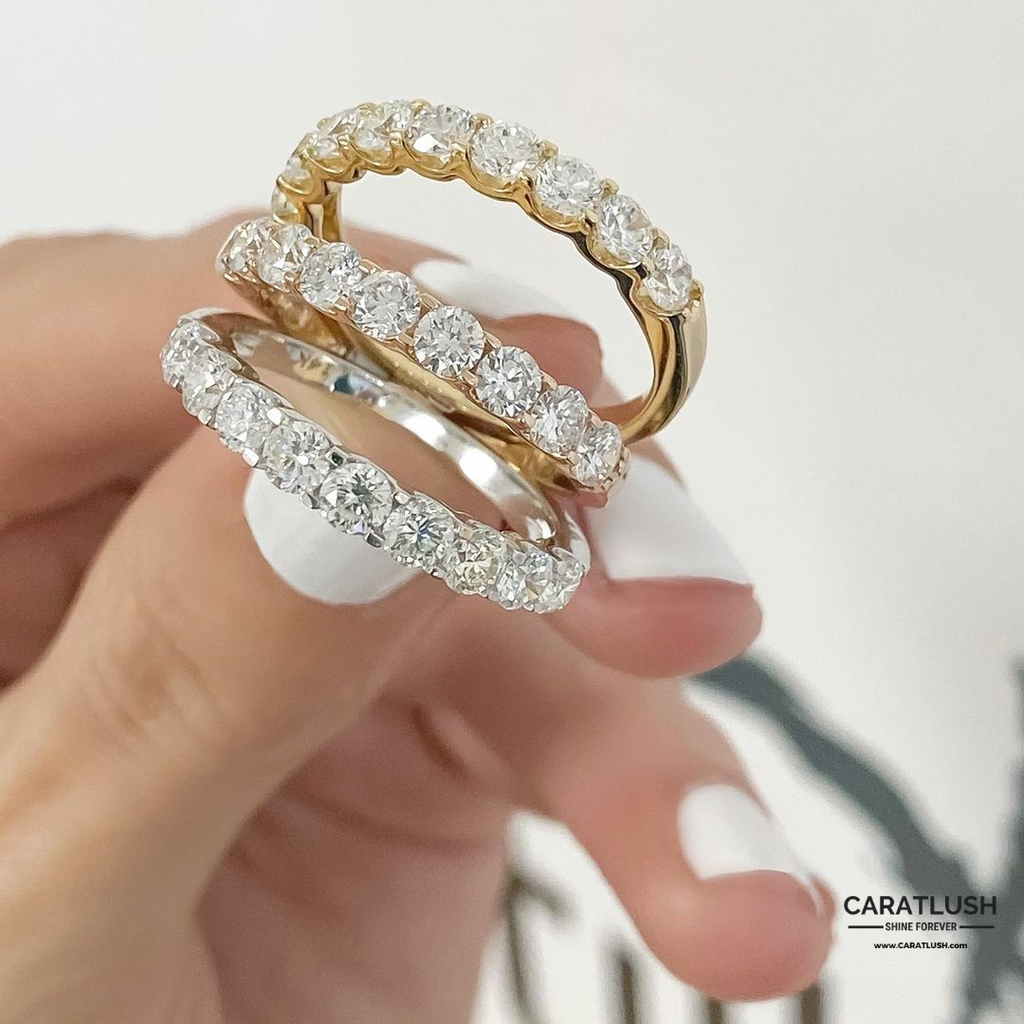 SANA DIAMOND ETERNITY BAND RING