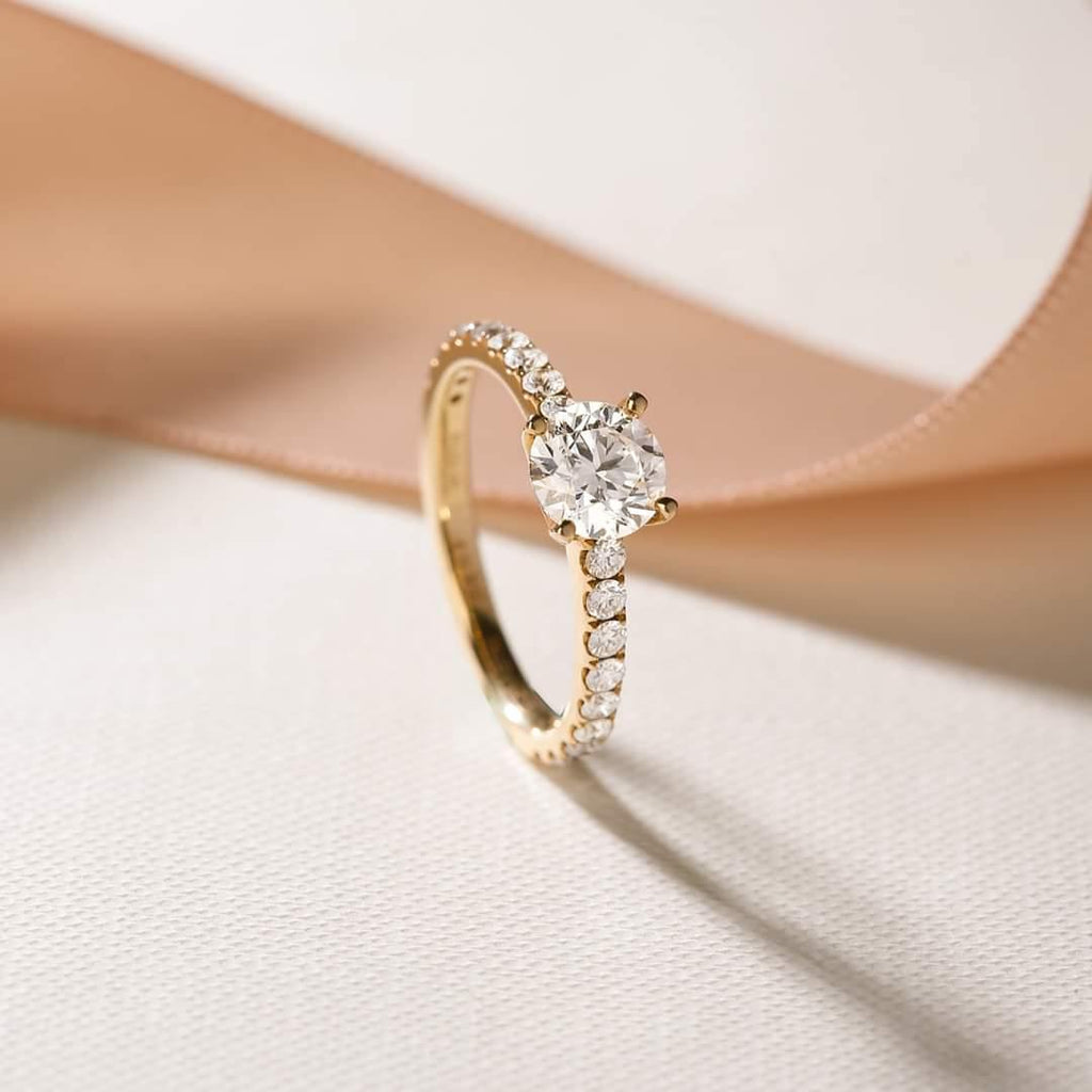 HELENA DIAMOND SOLITAIRE RING - CARATLUSH.COM