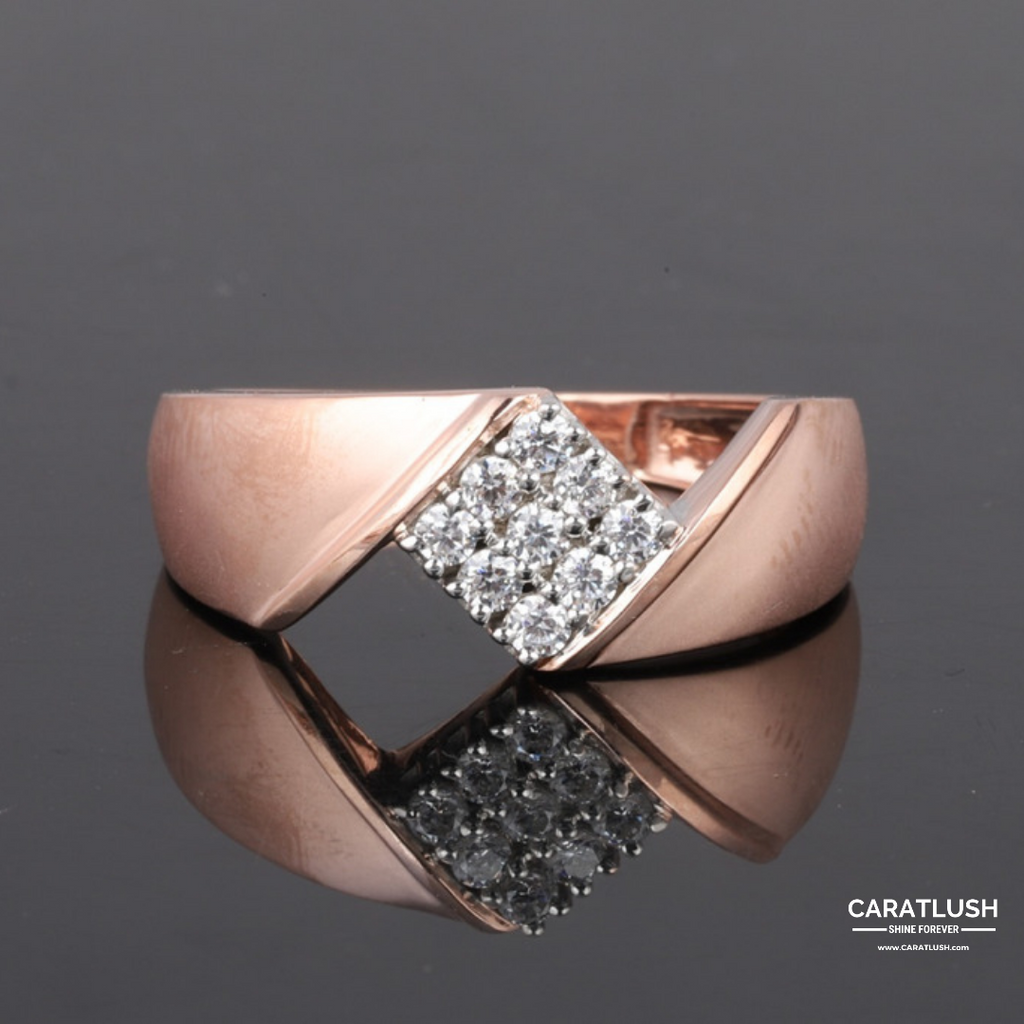 HENRY DIAMOND MEN RING - CARATLUSH.COM