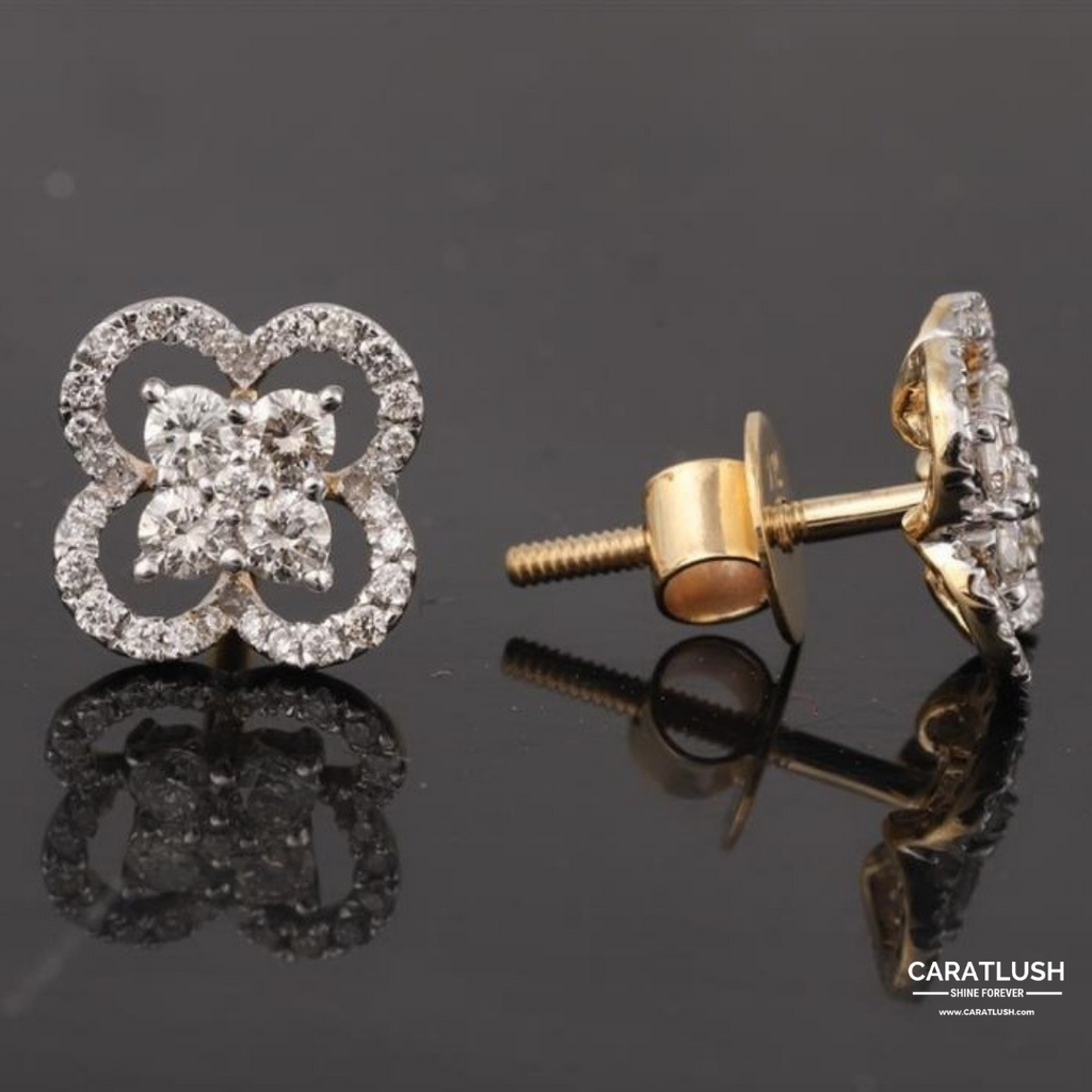 INAYAT DIAMOND EARINGS - CARATLUSH.COM