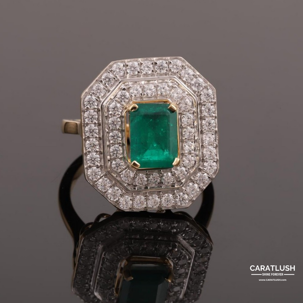 KAIRA GREEN DIAMOND RING