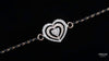 KARLEE HEART DIAMOND BRACELET