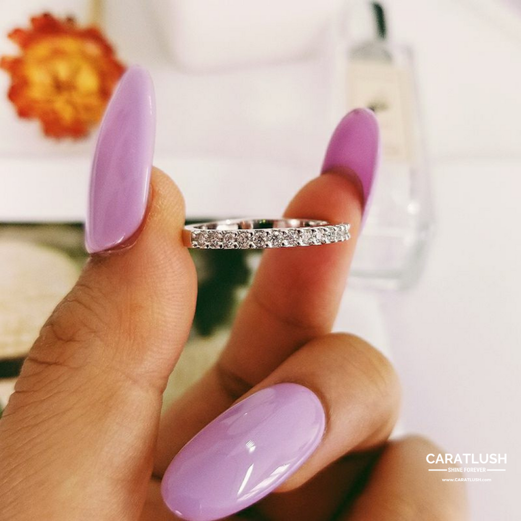 MODISH DIAMOND ETERNITY BAND RING