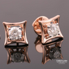 NOVA SOLITAIRE DIAMOND STUDS - CARATLUSH.COM