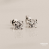 ORLA DIAMOND SOLITAIRE STUDS - CARATLUSH.COM