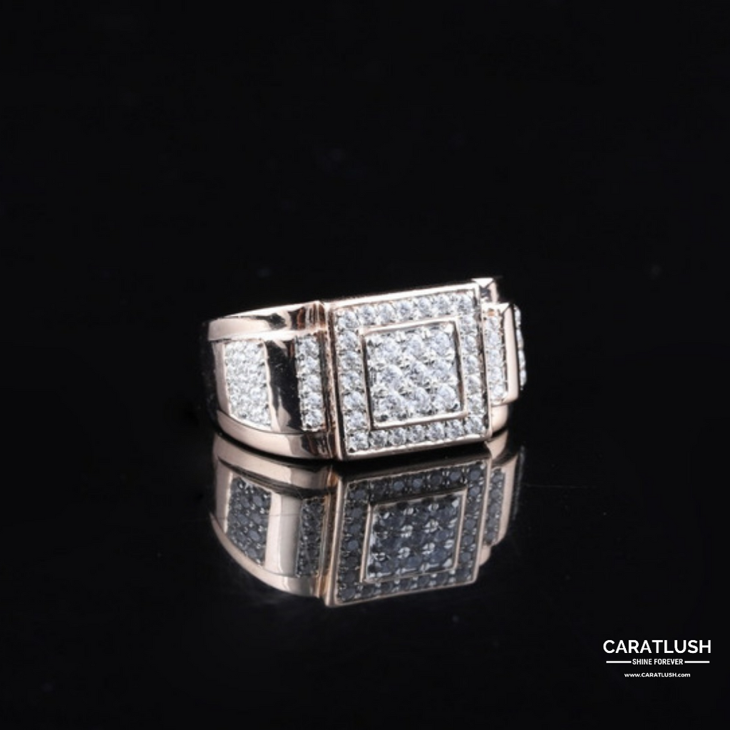 SAM DIAMOND MEN RING - CARATLUSH.COM