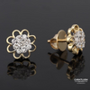 SUNFLOWER DIAMOND STUDS - CARATLUSH.COM